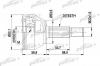 PATRON PCV1354 ШРУС наружн к-кт
