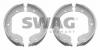 SWAG 20 92 3851 Комплект тормозных колодок, стояночная тормозная система