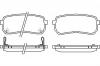 BREMBO P30035 Комплект тормозных колодок задних