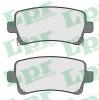 LPR 05P1584 Колодки тормозные LPR 05P1584 OPEL INSIGNIA ALL задн