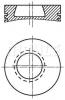 MAHLE 002 80 00 Поршнекомплект MB OM364/366 d97.5 STD Mahle