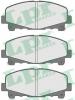LPR 05P1607 Колодки тормозные HONDA ACCORD 2.0/2.4 АКПП 08- передние