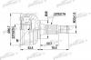 PATRON PCV1045 ШРУС PCV1045 (302094)