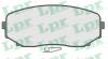 LPR 05P1573 Колодки тормозные LPR 05P1573 MAZDA CX-7/CX-9 07- пер