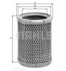 KNECHT LX290 Воздушный фильтр