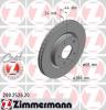 ZIMMERMANN 200252620 Диск торм.пер. Nissan Juke 10&gt;