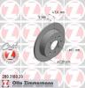 ZIMMERMANN 280318020 Диск торм.зад. Honda Jazz II/III 02&gt;