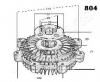 JAPANPARTS VC-804 Сцепление, вентилятор радиатора