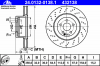 ATE 24.0132-0138.1 Тормозной диск