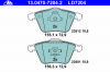 ATE 13.0470-7204.2 Колодки пер CERAMIC VOLVO S40 II/V50 OPEL Vectra C