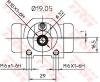TRW BWD311 Колесный тормозной цилиндр