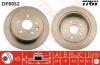 TRW DF6052 Диск тормозной LEXUS IS 2.2-2.5 05- задний