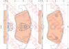 TRW GDB1833 Колодки тормозные FORD FOCUS II 2.5 RS 09- передние