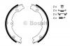 BOSCH 0 986 487 725 Комплект тормозных колодок, стояночная тормозная система