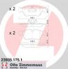 ZIMMERMANN 23935.175.1 Комплект тормозных колодок, диско