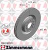 ZIMMERMANN 100.3301.20 Диск тормозной передний вентилируемый