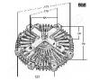 JAPANPARTS VC-505 Сцепление, вентилятор радиатора