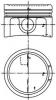 KOLBENSCHMIDT 40 434 620 Поршнекомплект Audi A3, TT, Seat Leon, Toledo 1.8 ARX 2000- d81.0+0.50 KS
