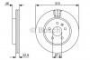 BOSCH 0 986 479 514 Тормозной диск