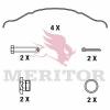 MERITOR (ROR) MDP3124K Колодки тормозные на диск. торм. арт. 29124-MR