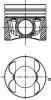 KOLBENSCHMIDT 40096600 поршень/ MB W203/W204/W211 3.0CDi OM642 04] d83x2x2x2 std (4-6 цил.)