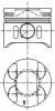 KOLBENSCHMIDT 97409600 Поршень d88.00x2.5x2.0x3.0 STD [1] Цена за 1 шт
