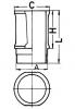 KOLBENSCHMIDT 89 301 110 Гильза Citroen/Peugeot XU5/XU7/XU9 d83.0 STD KS
