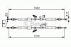 BOSCH 1 987 482 189 Трос, стояночная тормозная система