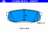 ATE 13.0460-5619.2 Колодки зад. TOYOTA LAND CRUISER 200 07=&gt;