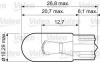 VALEO 032213 Лампа WY5W 12V 5W W2.1X9.5D YELLOW