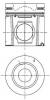 KOLBENSCHMIDT 99 496 600 Поршнекомплект Scania DC11.03 d127.0 STD KS