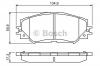 BOSCH 0 986 494 240 Комплект тормозных колодок, диско