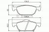 BOSCH 0 986 494 383 Колодки тормозные HONDA ACCORD 2.0-2.4 08- передние