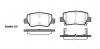 ROADHOUSE 21403.02 Комплект тормозных колодок, диско