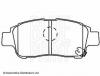 BLUE PRINT ADT34294 Комплект тормозных колодок, диско