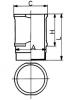 KOLBENSCHMIDT 89060110 89 060 110_=021 WN 23=MP7554 600=AESJ4326 гильза/ Renault R11/R19, Volvo 340 1.4 80 d76
