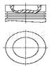 MAHLE 038 56 00 Поршнекомплект Volvo D12/B/C/D, ст.сж.18.5:1, d131.0, составной поршень Mahle