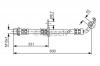 BOSCH 1 987 476 106 Тормозной шланг