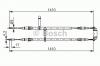 BOSCH 1 987 477 245 Трос, стояночная тормозная система