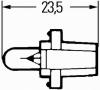 HELLA 8GA 007 997-061 Лампа накаливания, освещение щитка приборов