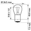 PHILIPS 13498MLCP Лампа P21W 13498 ML 24V CP
