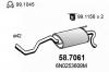 ASSO 58.7061 Глушитель выхлопных газов конечный
