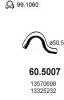 ASSO 60.5007 Труба выхлопного газа