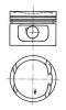 KOLBENSCHMIDT 90565630 BMW 2.5 M50 84.5 90-92 поршни поштучно KS