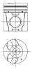 KOLBENSCHMIDT 40 050 600 Поршнекомплект Volvo D10A d120.65 STD KS