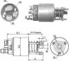 MAGNETI MARELLI 940113050470 Тяговое реле, стартер