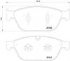 TEXTAR 2516002 Колодки тормозные дисковые к-т 4 шт.