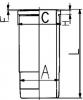 KOLBENSCHMIDT 89 431 110 Гильза d120.65 STD Volvo TD102 (479200) KS