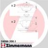 ZIMMERMANN 24096.200.1 КОЛОДКИ ТОРМ BMW 1 E81/ E87/E82 3 E90 F 05/09->>