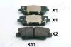 JAPANPARTS PP-K11AF Колодки тормозные дисковые